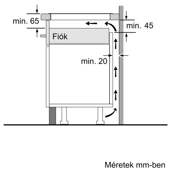 Neff T36BD60N1 beépíthető Indukciós kerámia főzőlap Touch Control vezérléssel N70